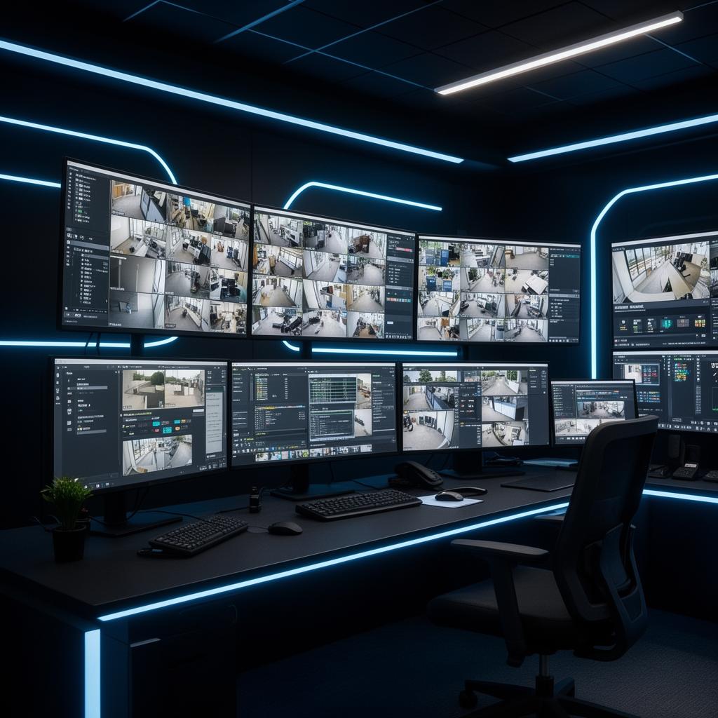 CCTV control room