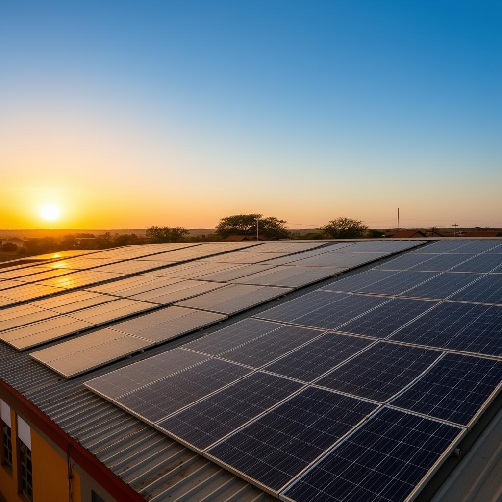 Solar energy installation